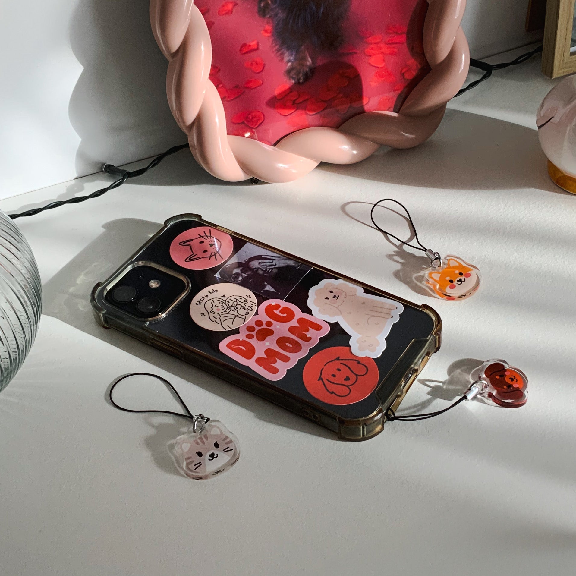 Les breloques de téléphone