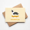 Carte - Cool border club bleu merle