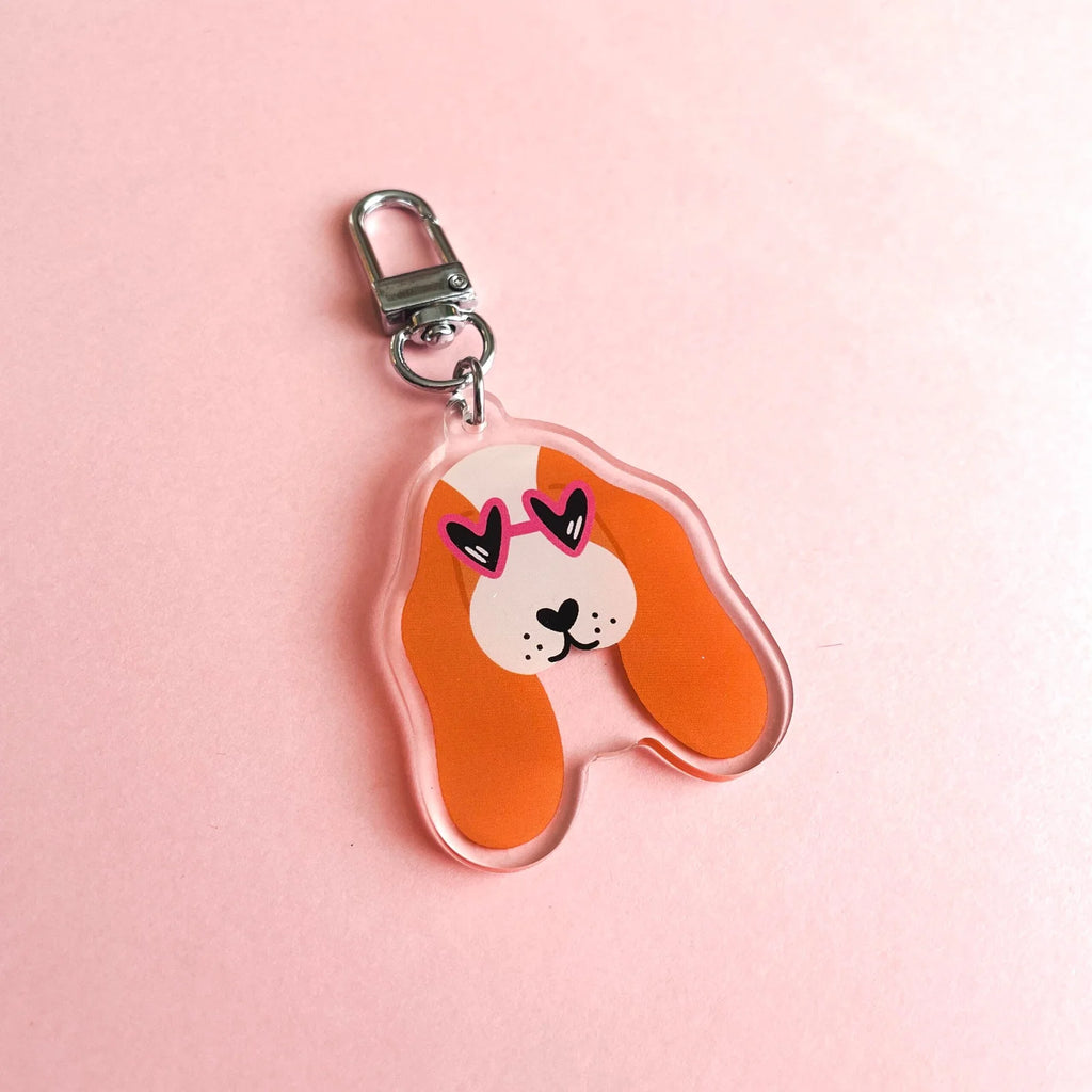 Porte-clés – Cool basset