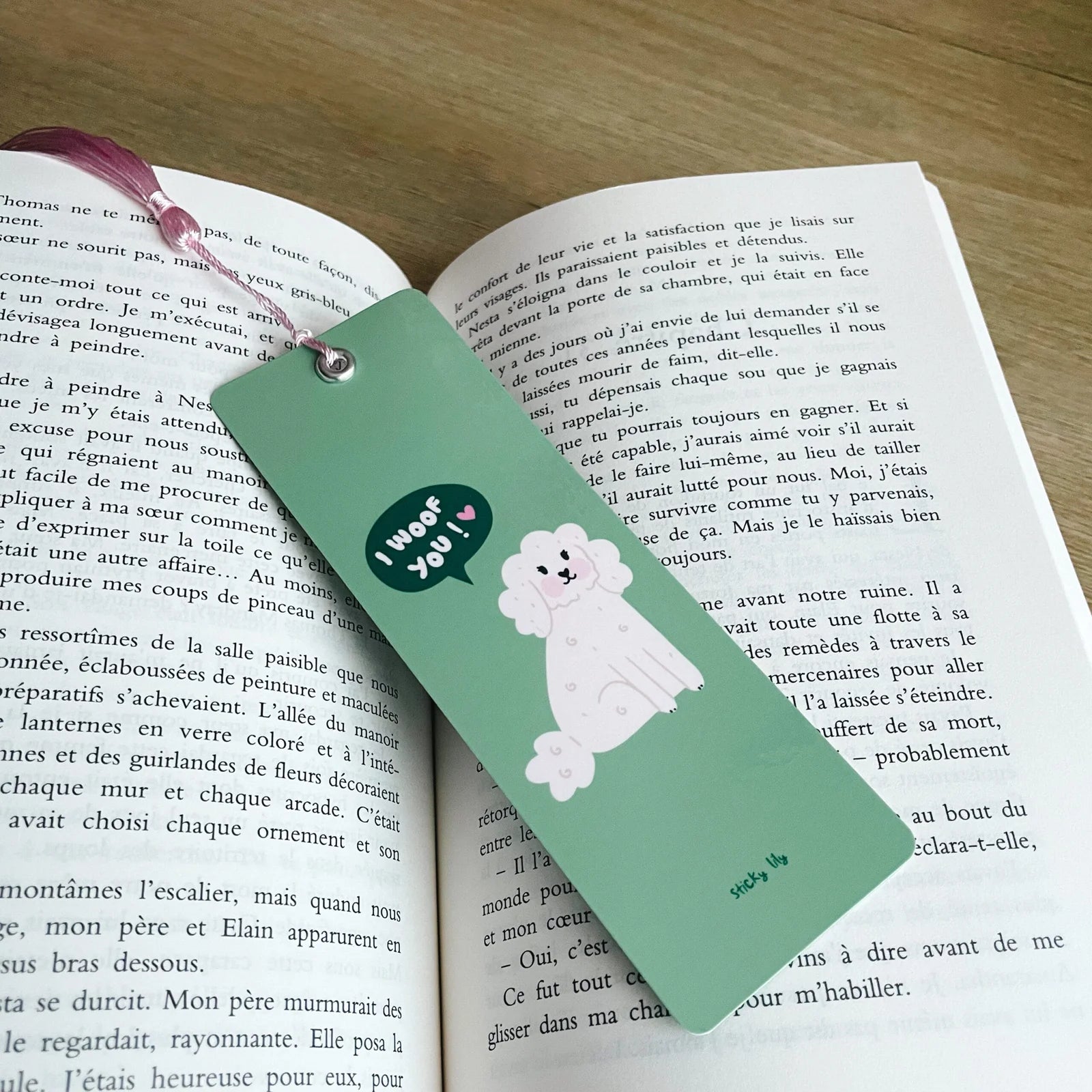 Marque-page - I woof you