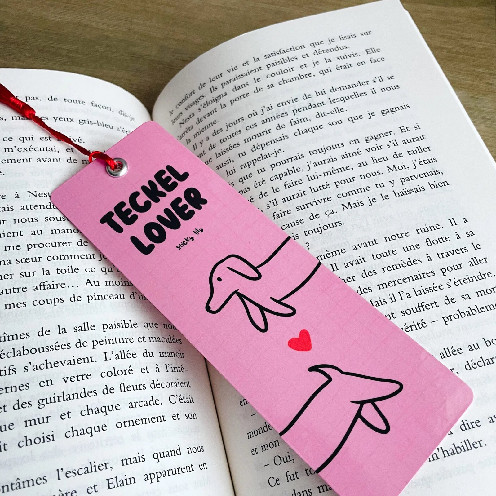 Marque-page - Teckel lover