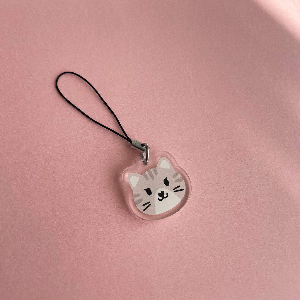 Breloque de téléphone – Cute cat