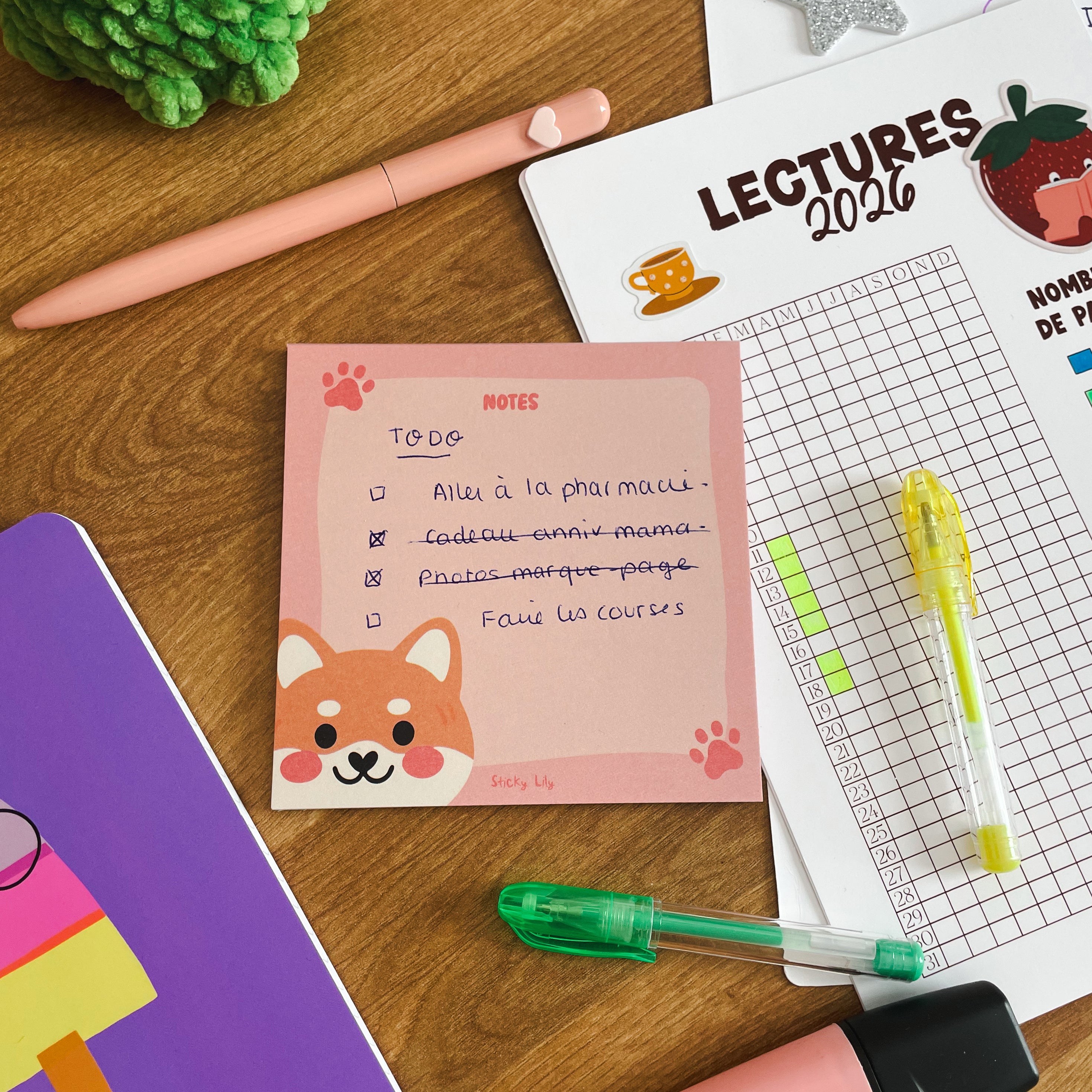 Bloc-notes - Cute shiba