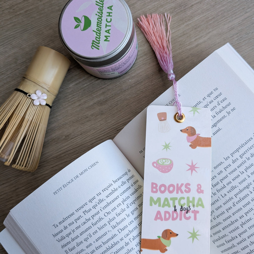 Marque-page Sticky Lily x Mademoiselle Matcha
