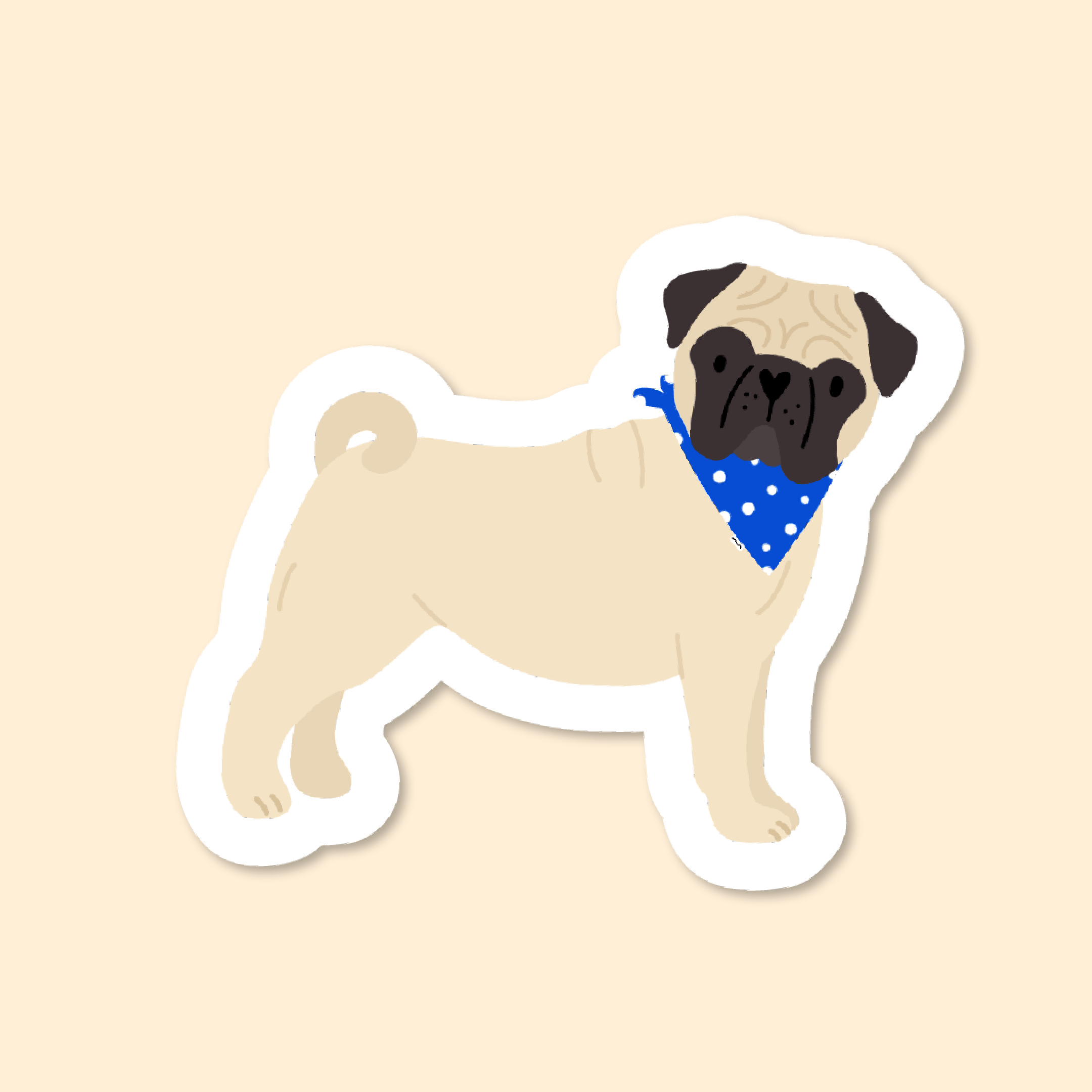 Sticker - Pug life