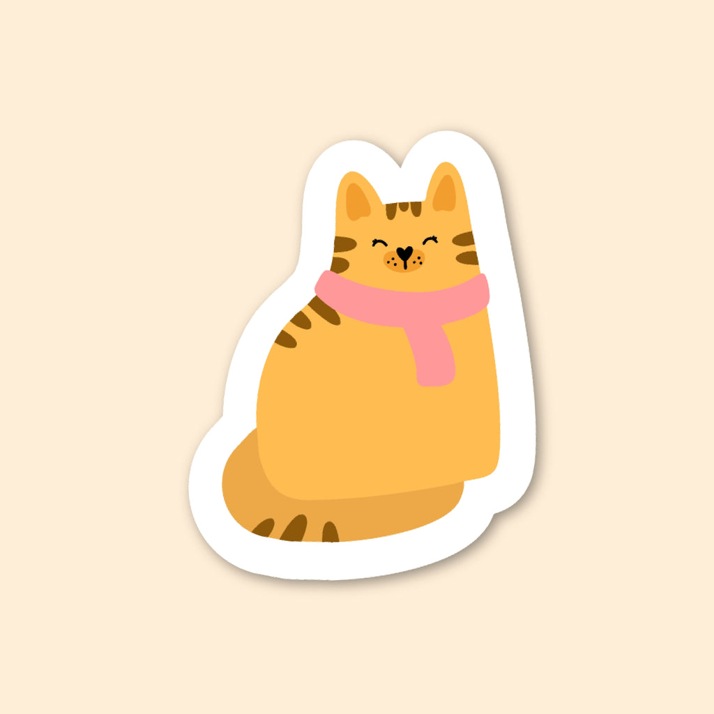 Sticker – Chat emmitouflé