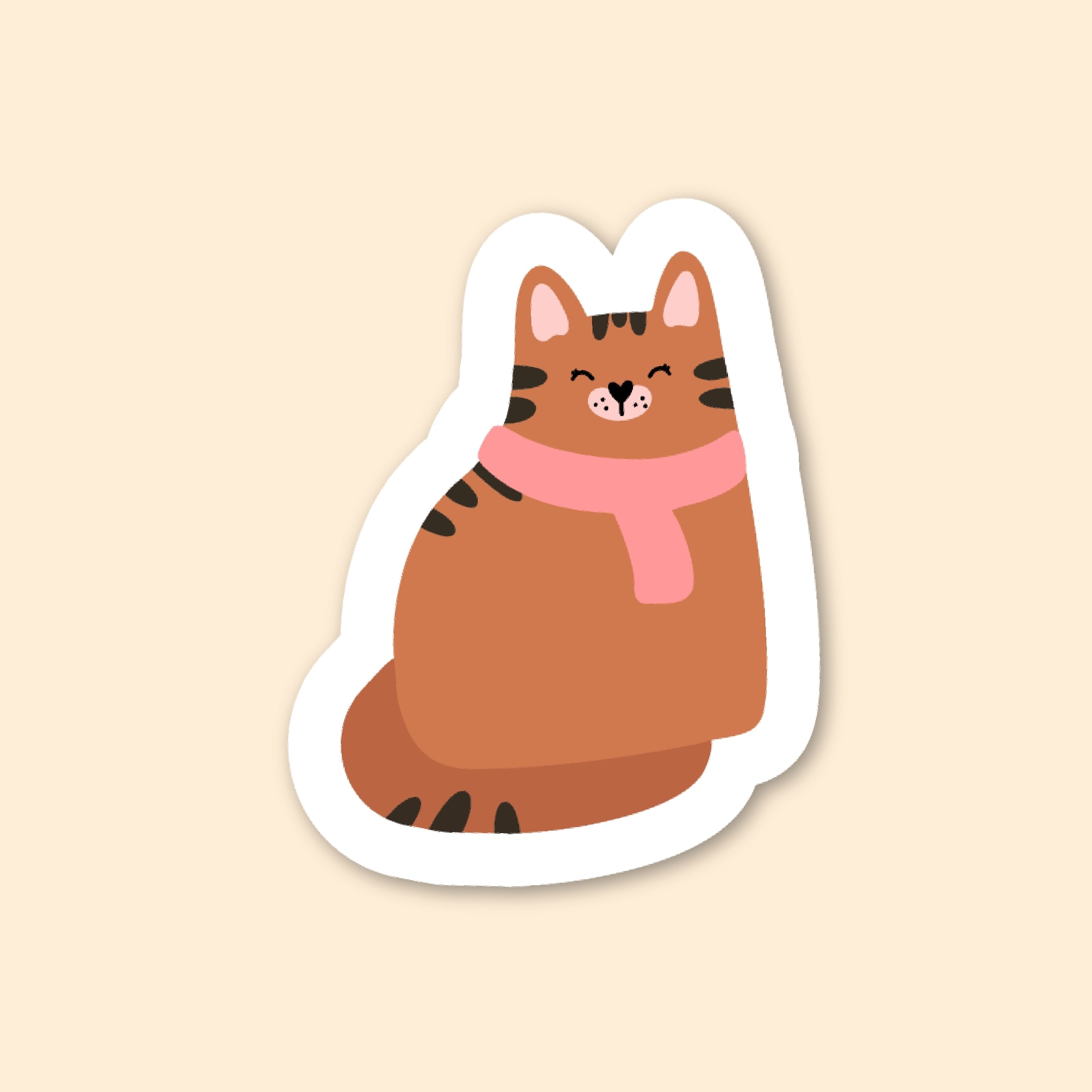 Sticker – Chat emmitouflé