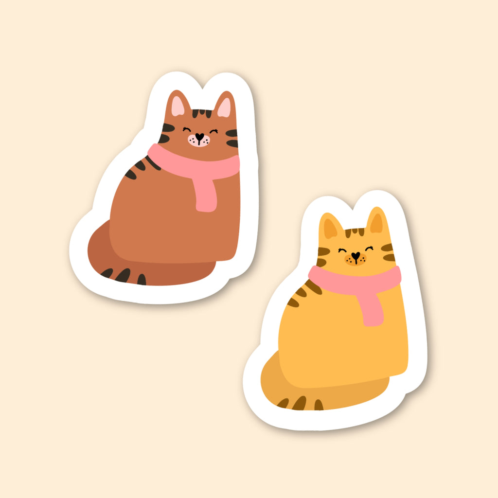 Sticker – Chat emmitouflé