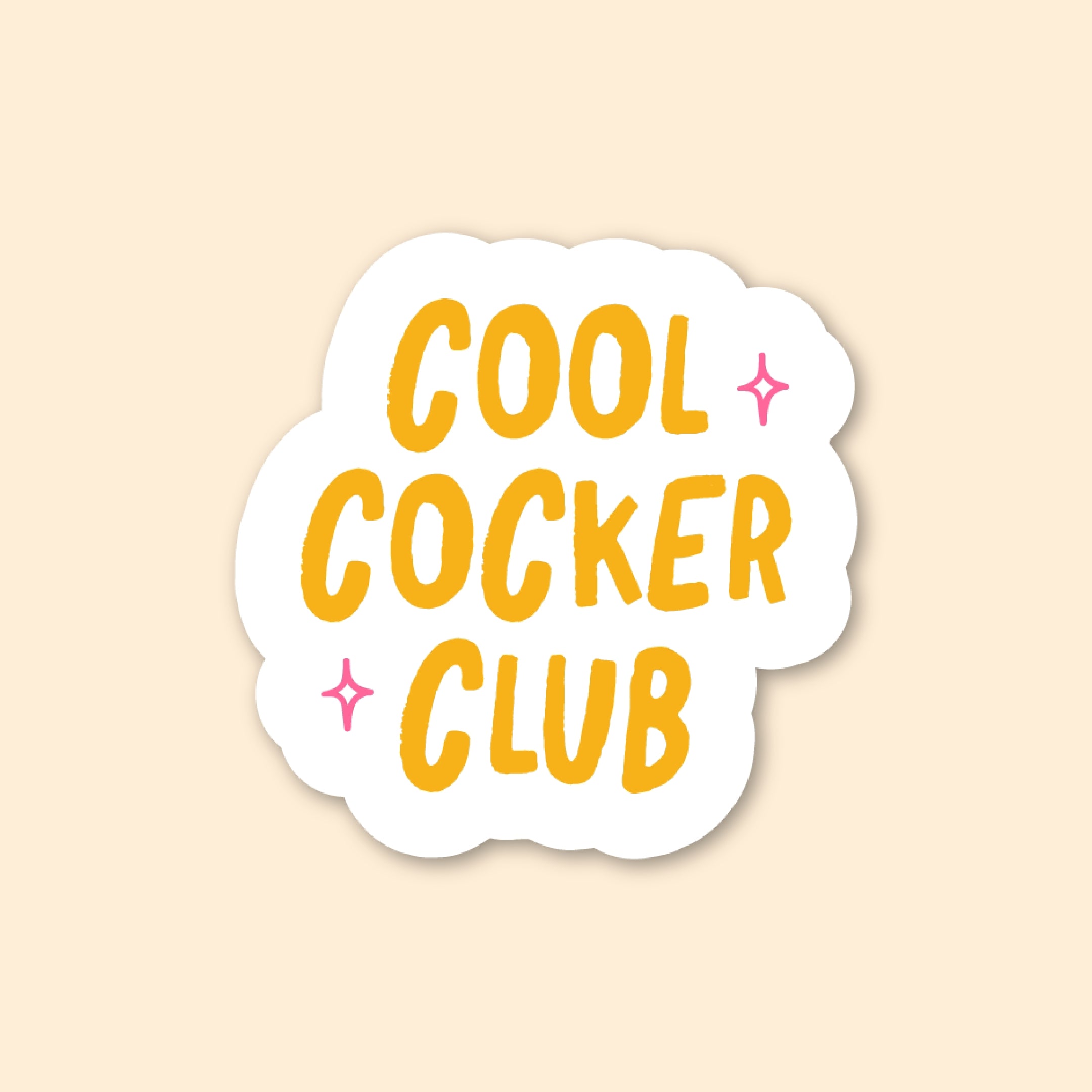Sticker - Cool dog club
