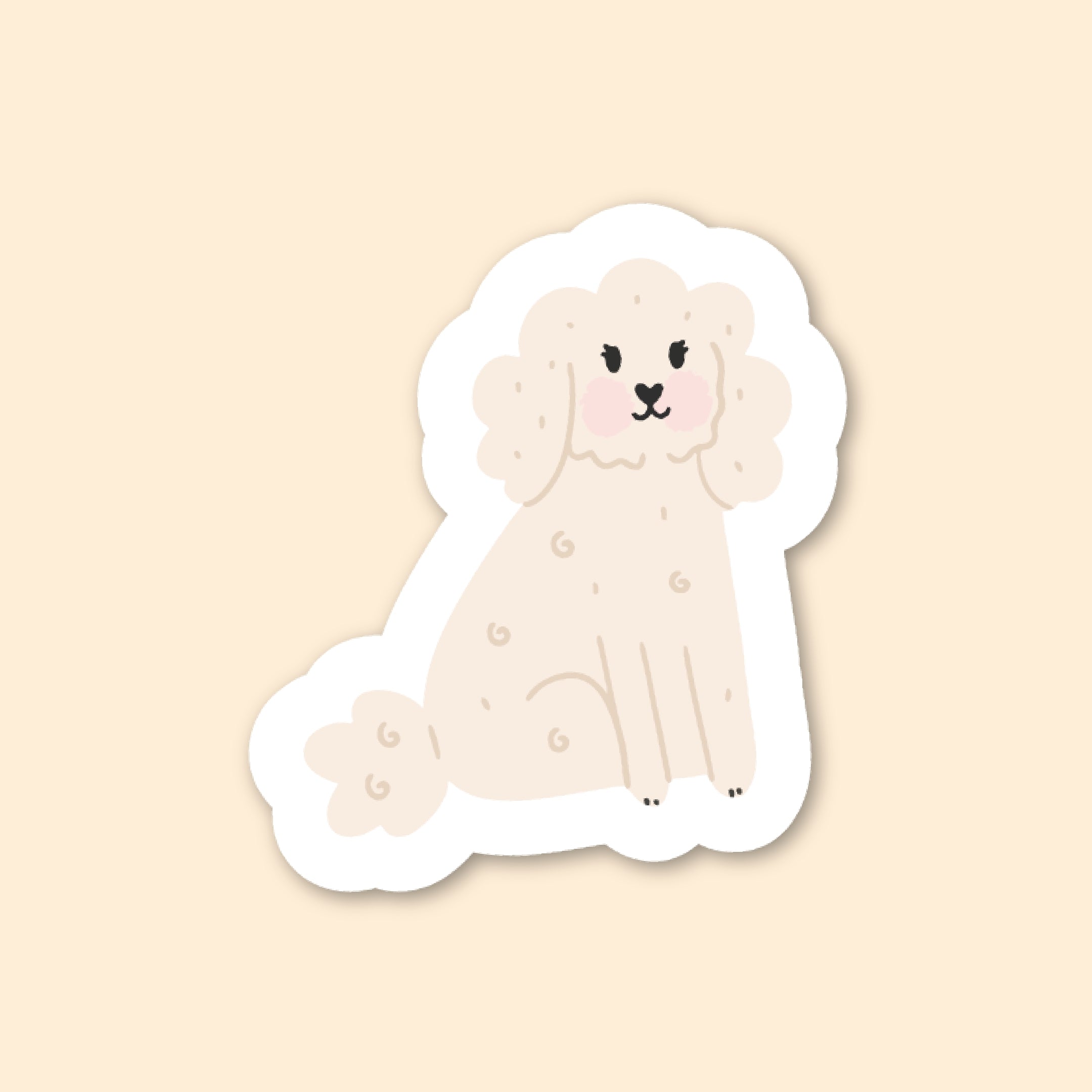 Sticker - Cute bichon