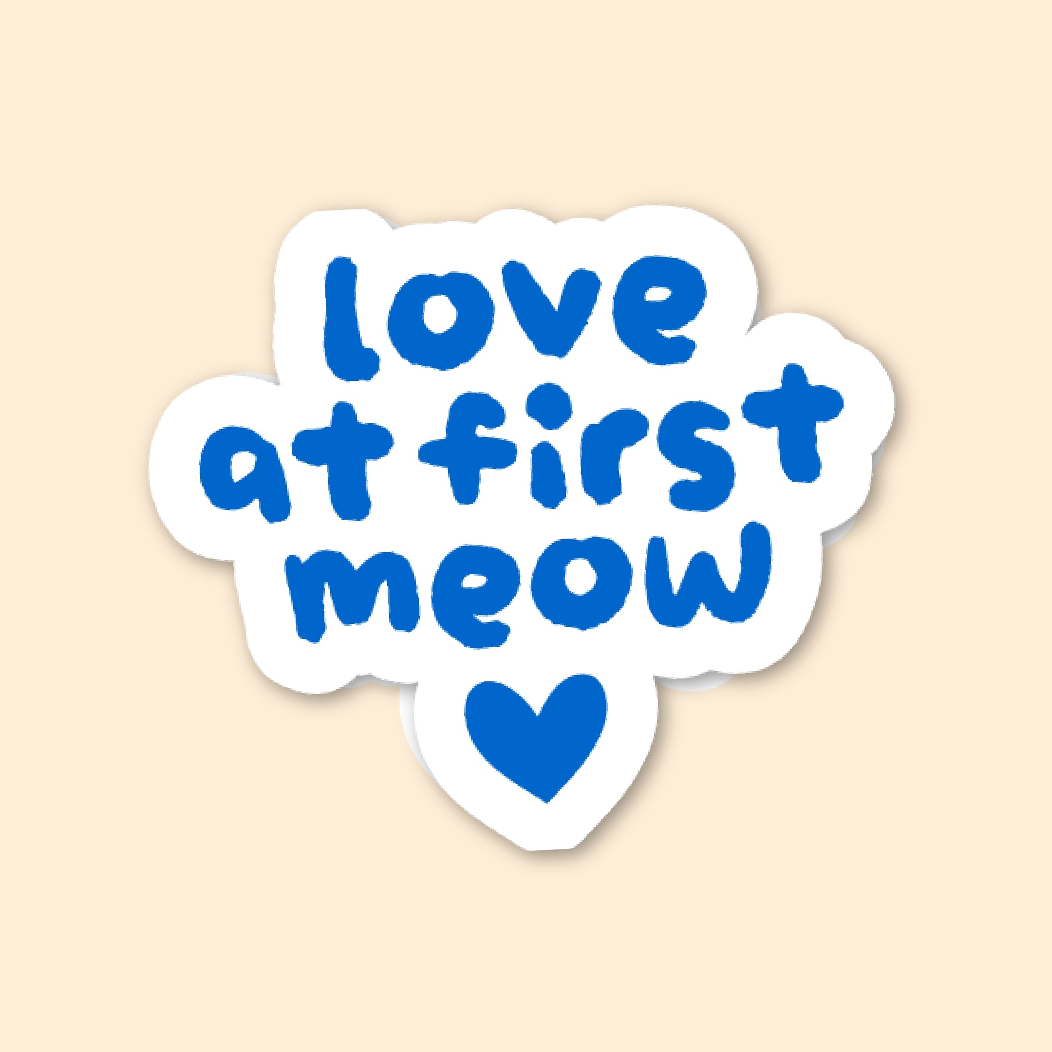 Sticker - Love at first...