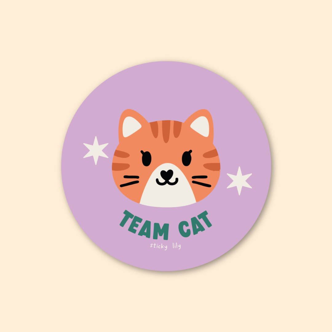 Sticker - Team cat roux