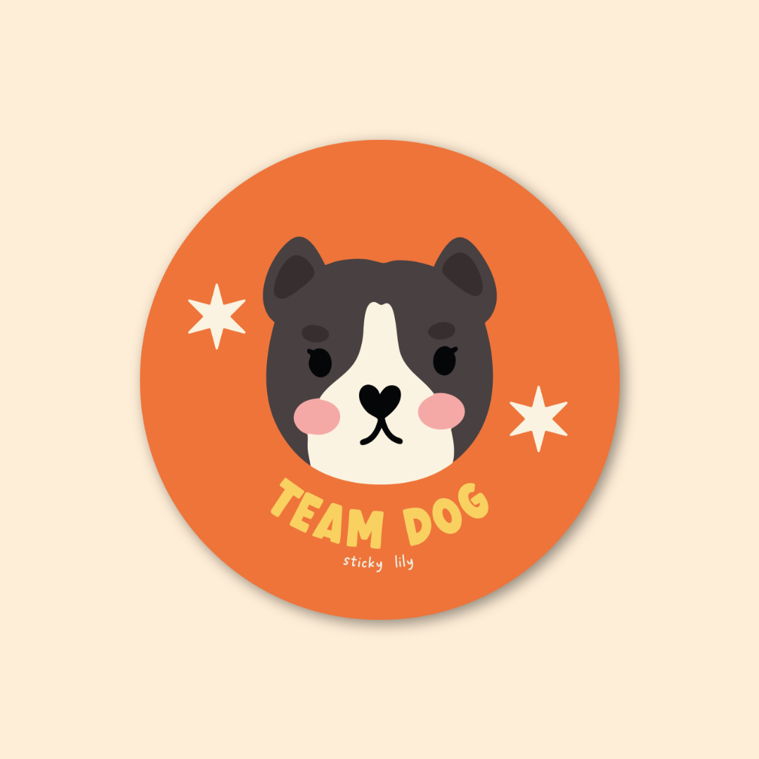 Sticker - Team dog amstaff