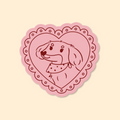 Sticker - Cute teckel