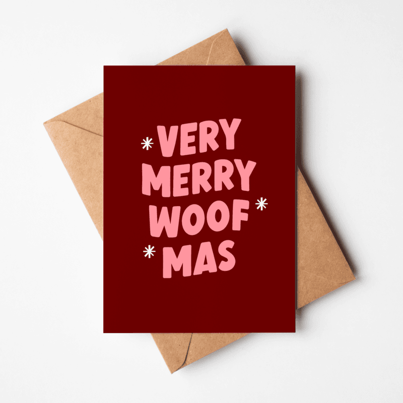 Carte - Very Merry Woofmas