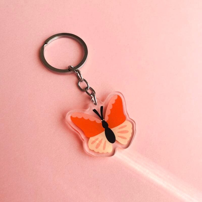 Porte-clés - Papillon (Horney x Sticky Lily)