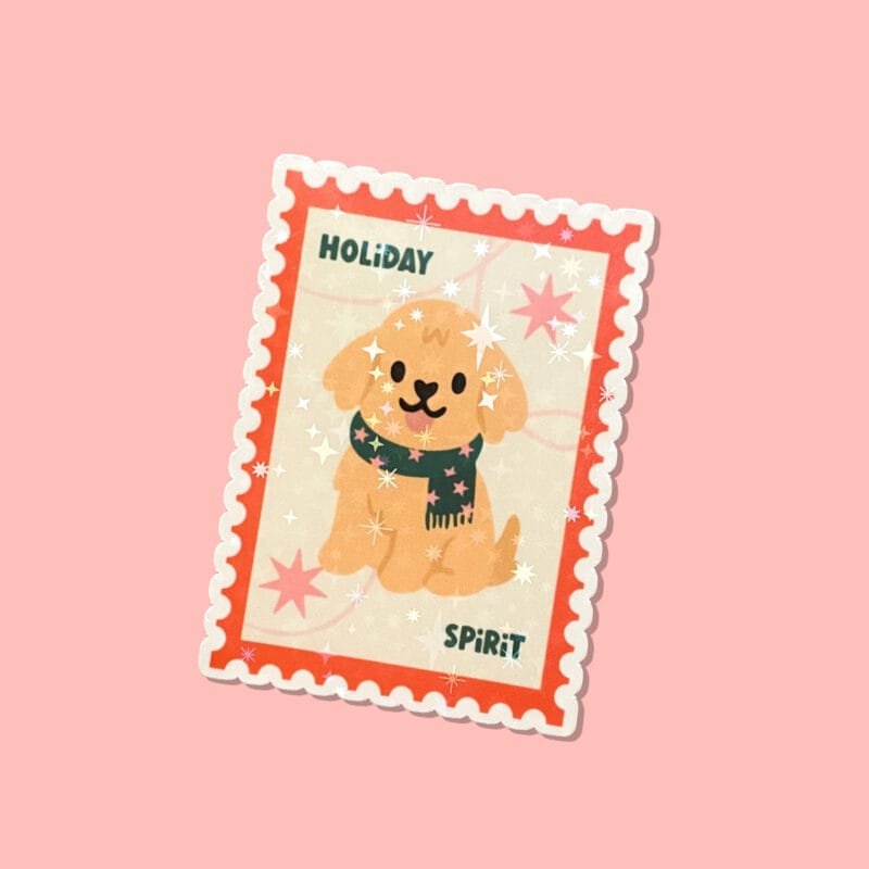 Sticker - Timbre Holiday Spirit