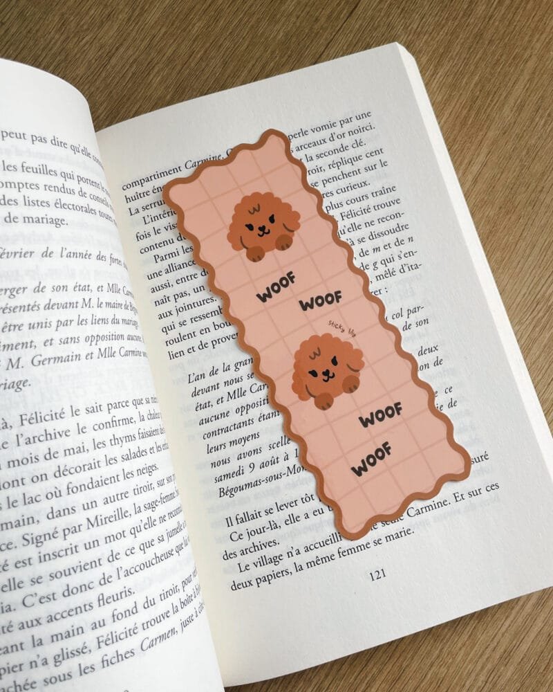 Marque-pages - Woof woof