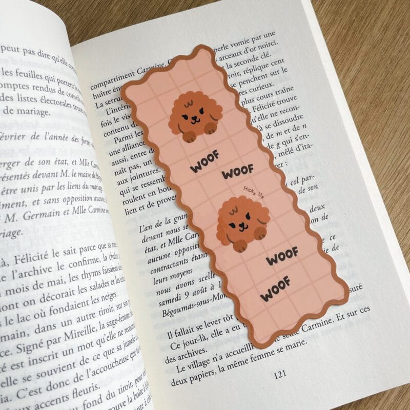 Marque-pages - Woof woof