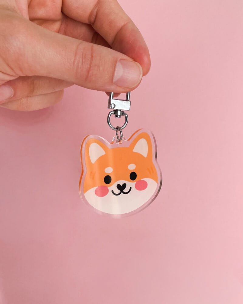 Porte-clés - Cute Shiba