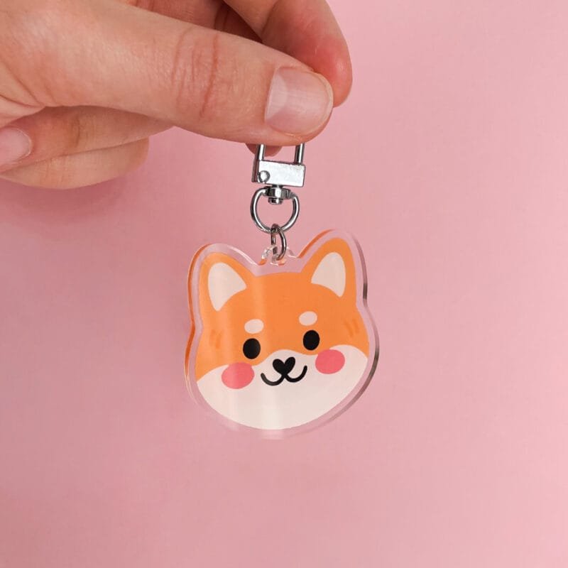 Porte-clés - Cute Shiba
